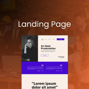 Landing page